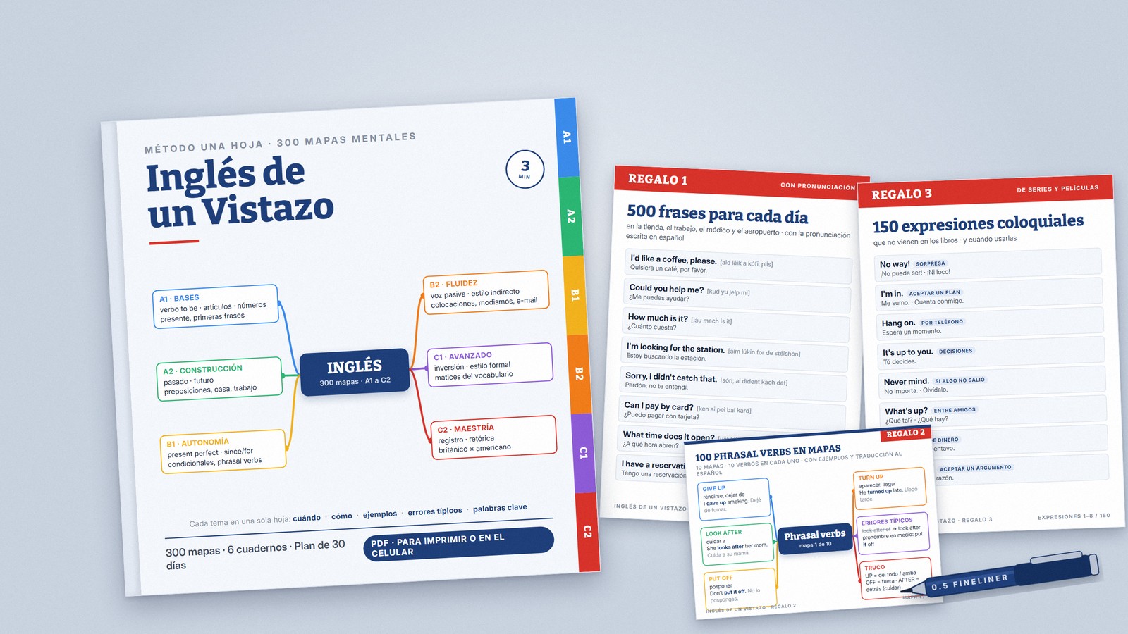 Inglés de un Vistazo: el paquete con los tres regalos